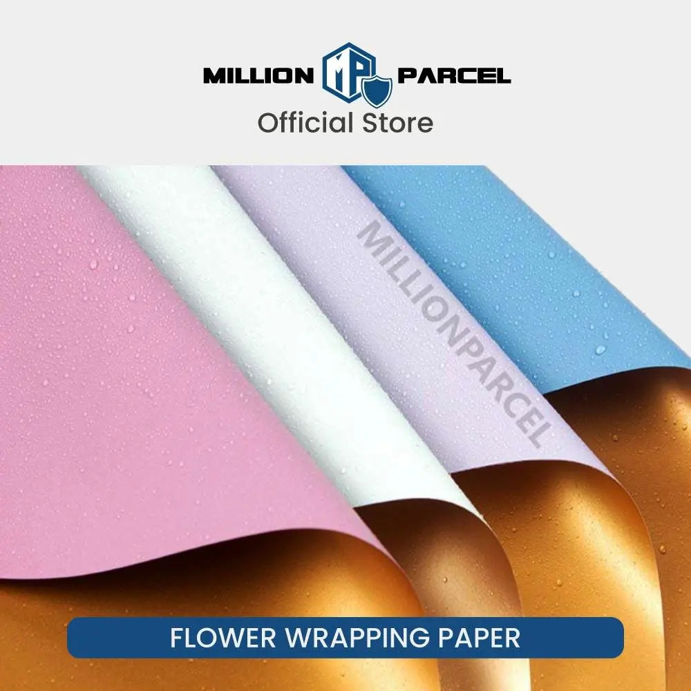 Flower Wrapping Paper - Dual Colour - MillionParcel