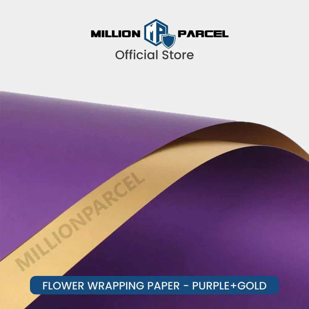 Flower Wrapping Paper - Dual Colour - MillionParcel