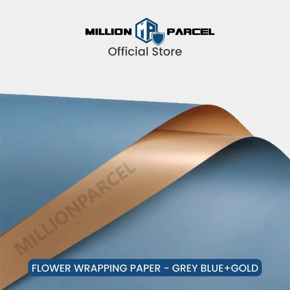 Flower Wrapping Paper - Dual Colour - MillionParcel