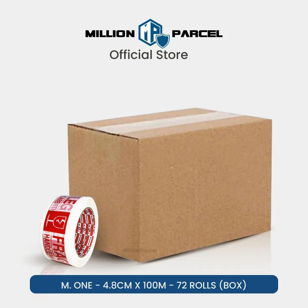 Fragile Adhesive Tape - Ensure your fragile items arrive safely - MillionParcel