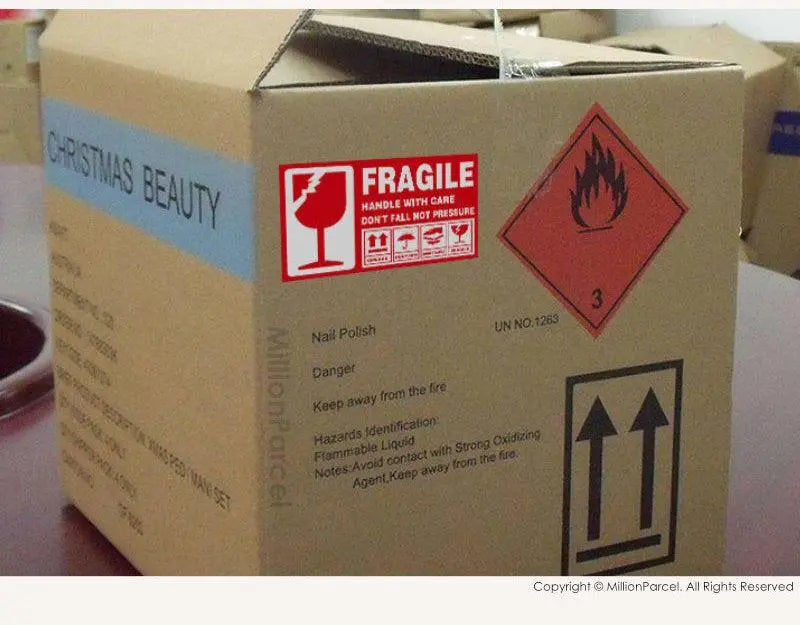 Fragile Label - - Ensure your fragile items arrive safely - MillionParcel