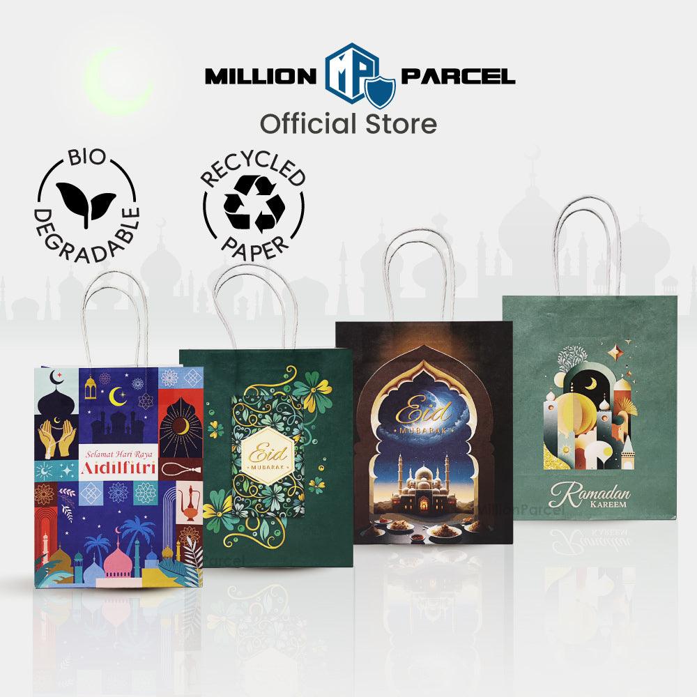 Hari Raya Paper Bag | Raya Festive Twisted Bag - MillionParcel