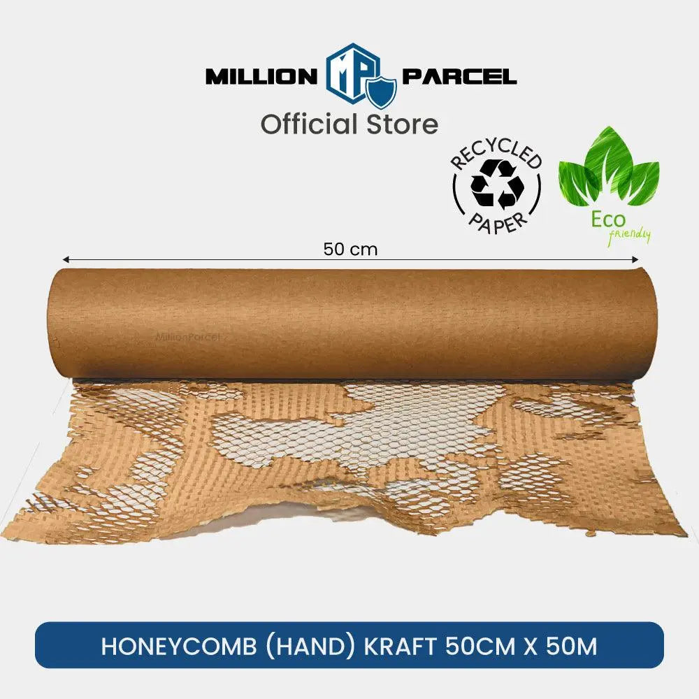 Honeycomb Wrap  | Honeycomb Paper Replace Bubble Wrap - MillionParcel