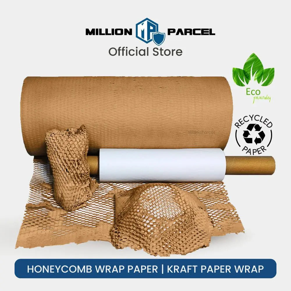 Honeycomb Wrap  | Honeycomb Paper Replace Bubble Wrap - MillionParcel