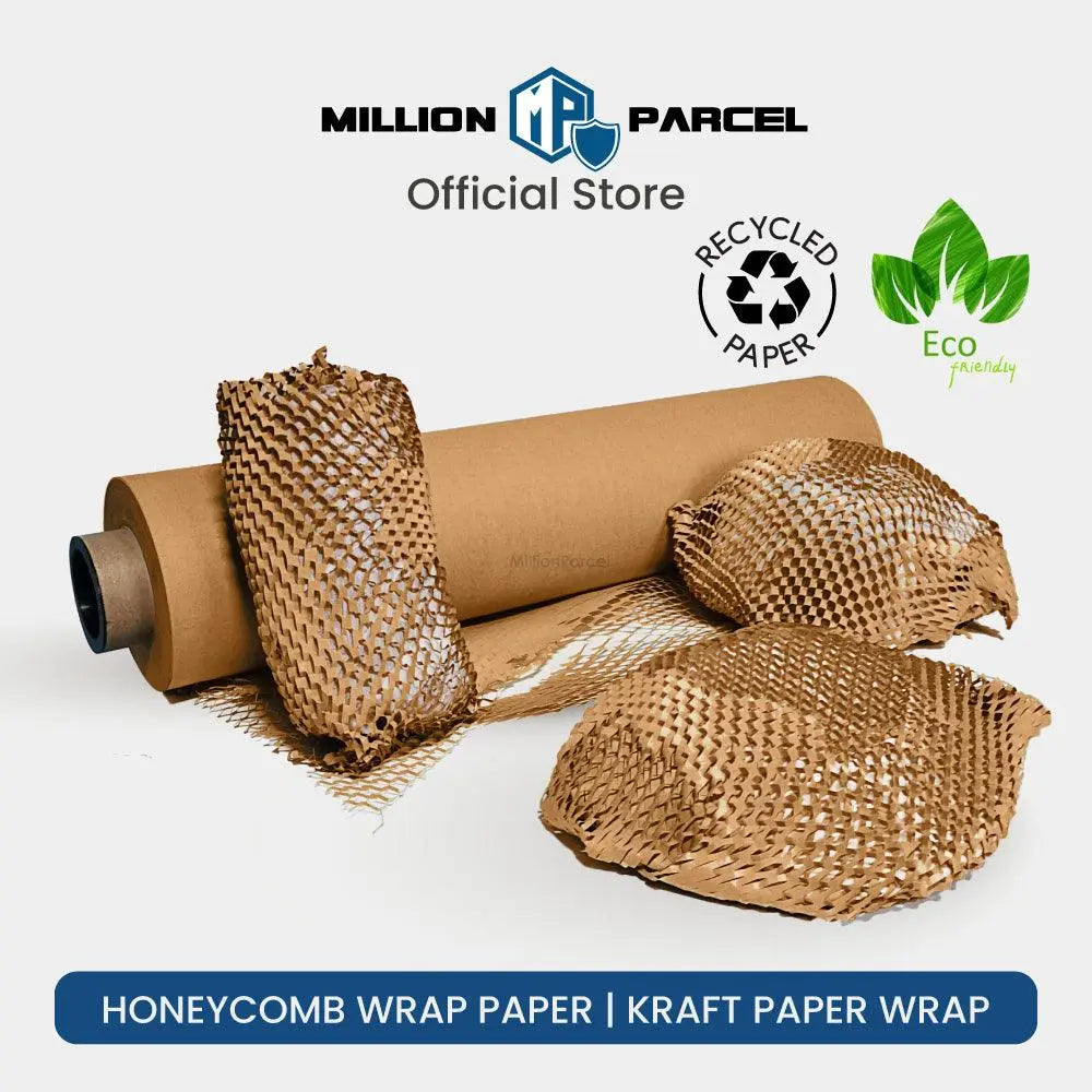 Honeycomb Wrap  | Honeycomb Paper Replace Bubble Wrap - MillionParcel