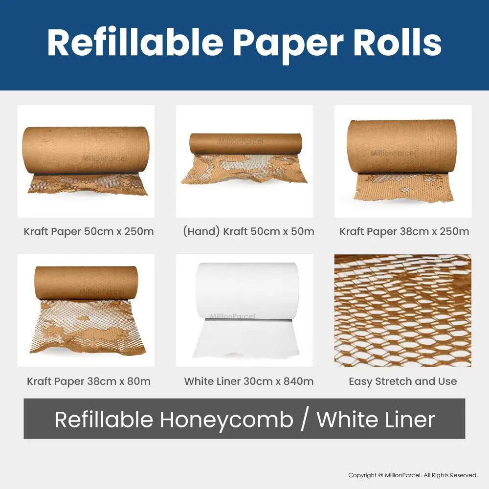 Honeycomb Wrap Paper Rack - MillionParcel