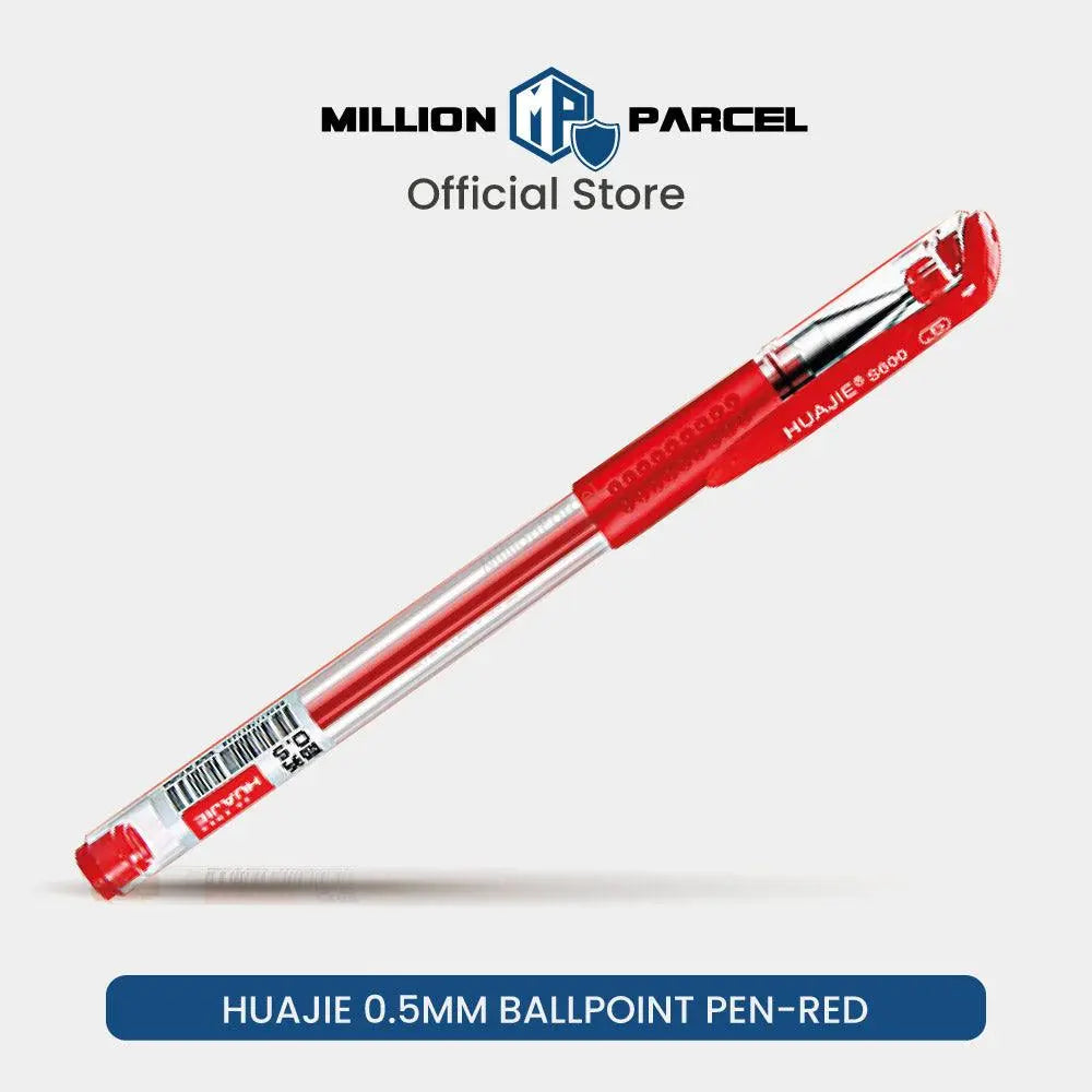 HuaJie Ballpoint Pen 0.5mm |  Pen with Cap S600 - MillionParcel