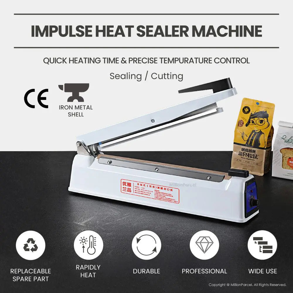 Impulse Heat Sealer Machine - MillionParcel