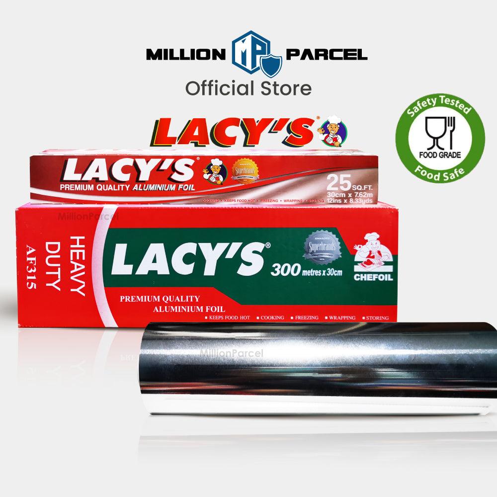 Lacy’s Aluminium Foil with blade cutter - MillionParcel