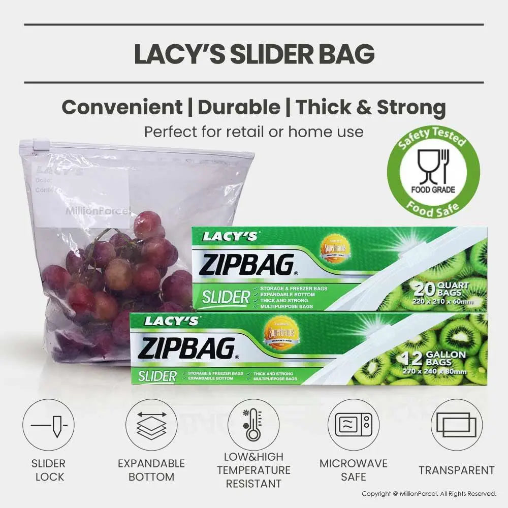 Lacy’s Slider Bags - MillionParcel