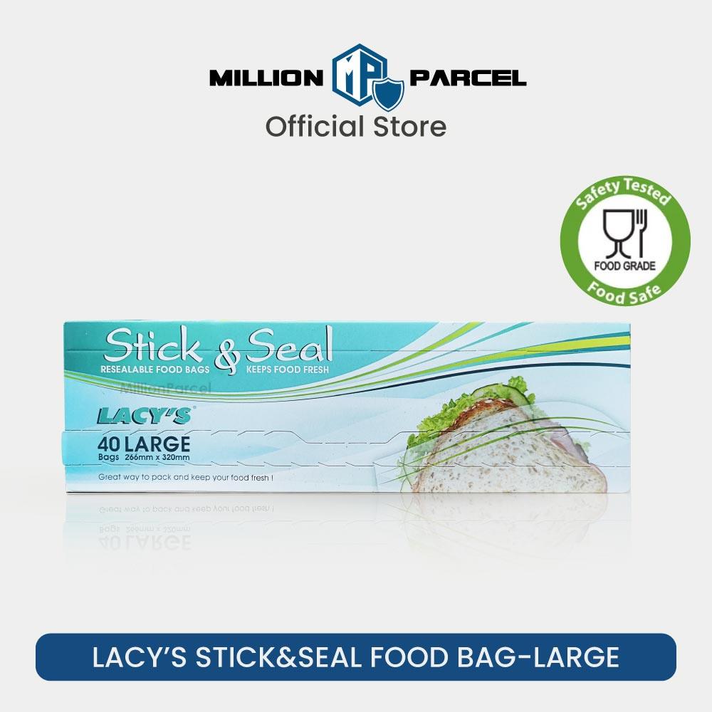 Lacy’s Stick & Seal | Zipbag Slider - MillionParcel