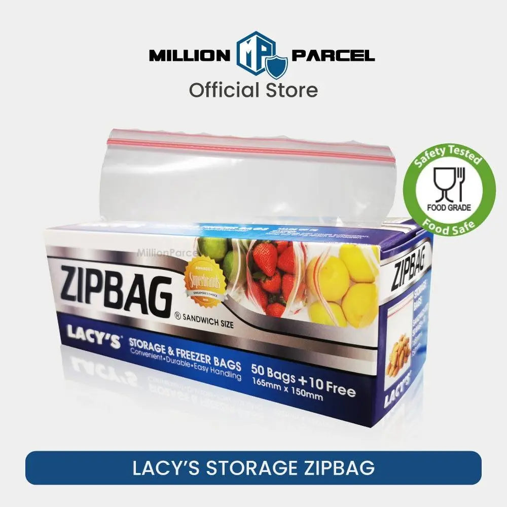 LACY'S ZIPBAG | Storage & Freezer Bags - MillionParcel