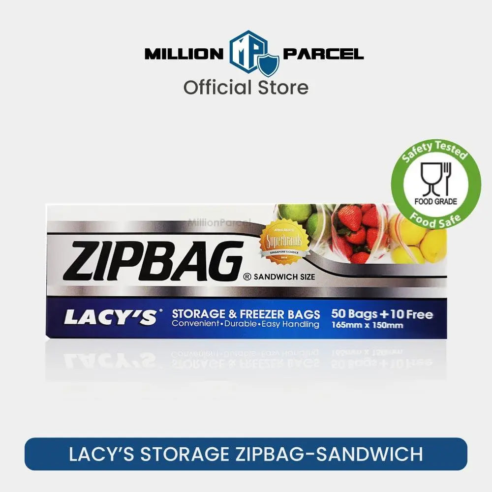 LACY'S ZIPBAG | Storage & Freezer Bags - MillionParcel