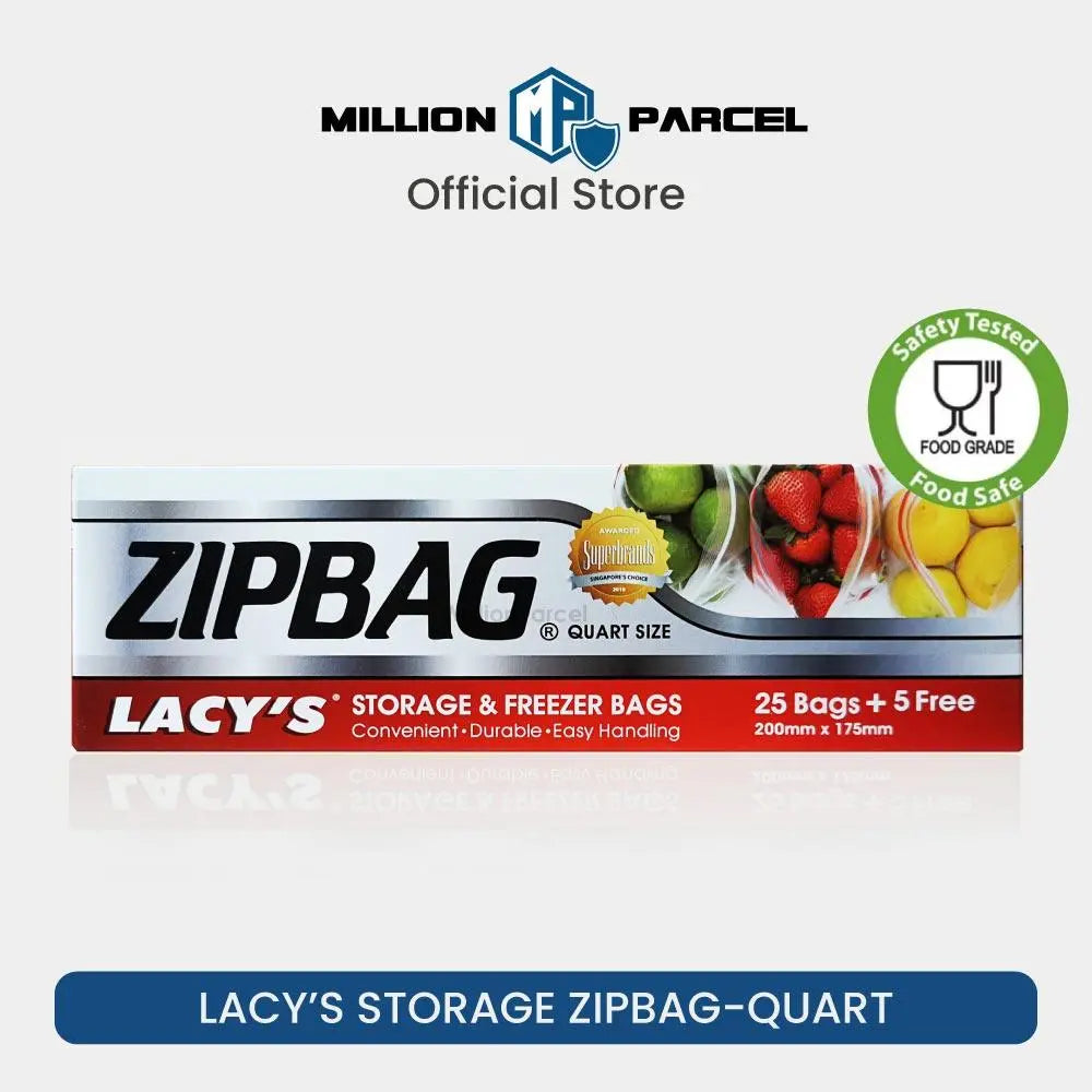 LACY'S ZIPBAG | Storage & Freezer Bags - MillionParcel