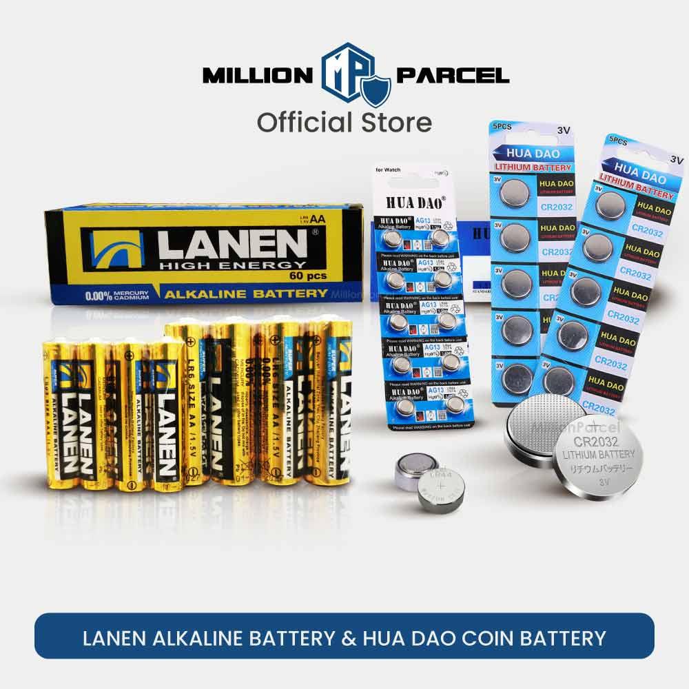 LANEN Alkaline Battery | HUADAO Coin Battery - MillionParcel