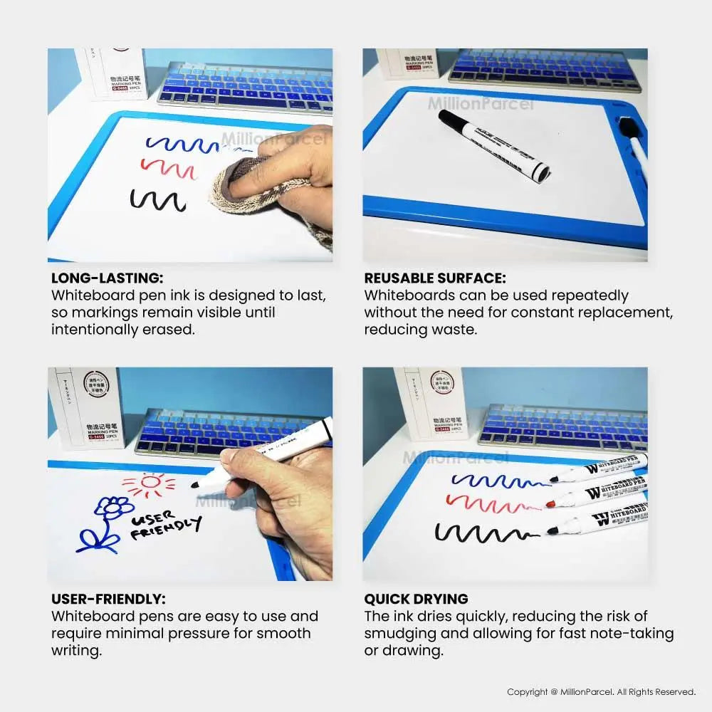 Marker Pen | Whiteboard Marker & Permanent Marker - MillionParcel