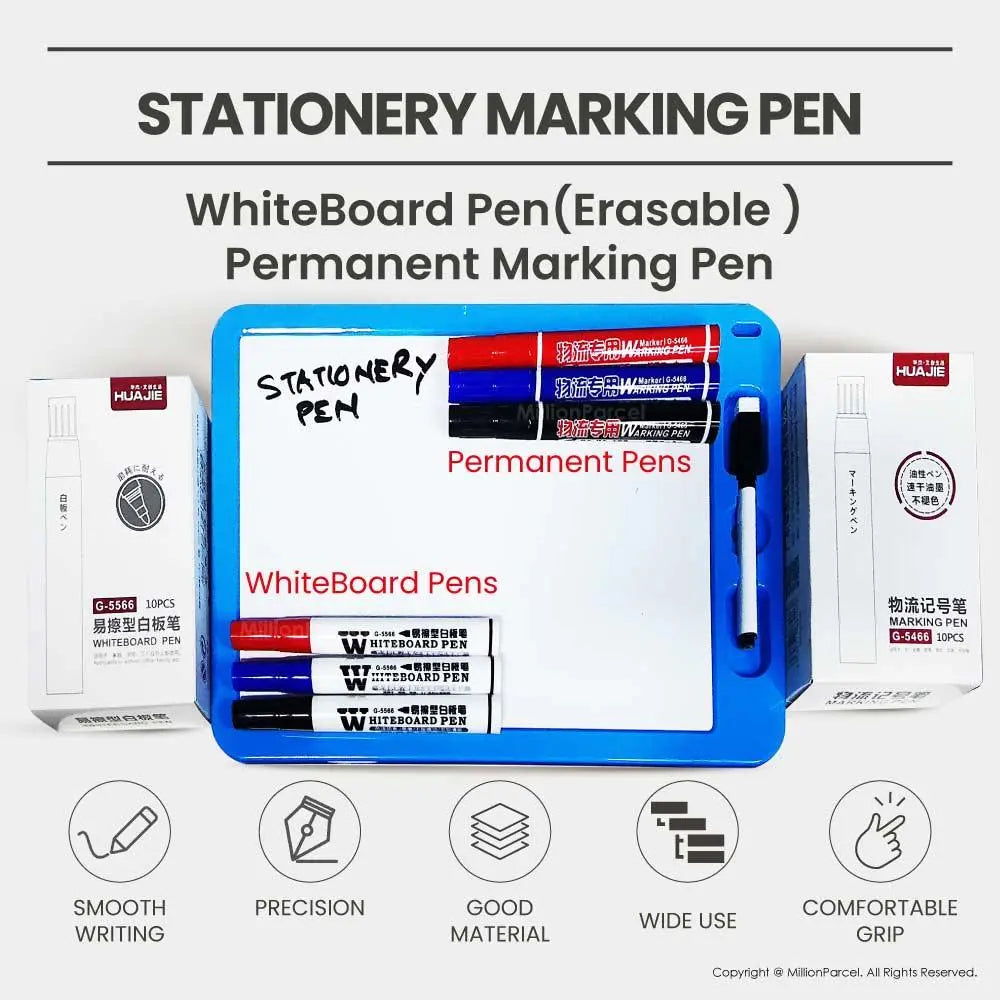 Marker Pen | Whiteboard Marker & Permanent Marker - MillionParcel