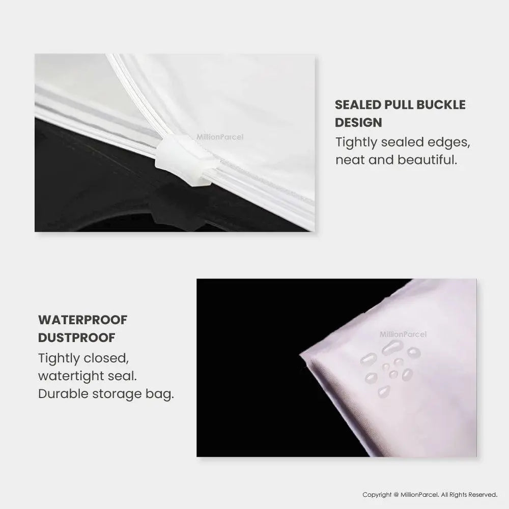 Matt Zipper Storage Bag - MillionParcel