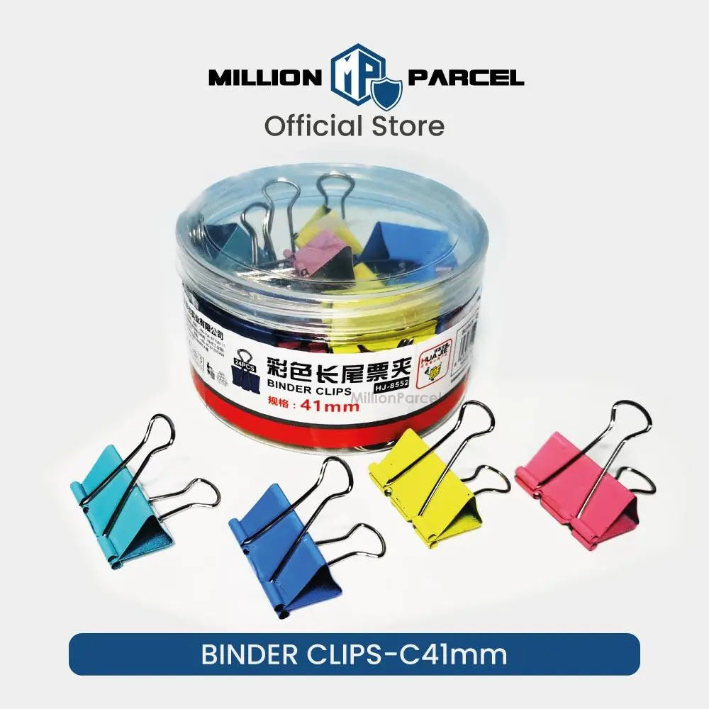 Metal Binder Clips | Color long Tail Clip - MillionParcel