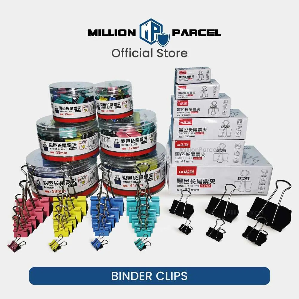 Metal Binder Clips | Color long Tail Clip - MillionParcel