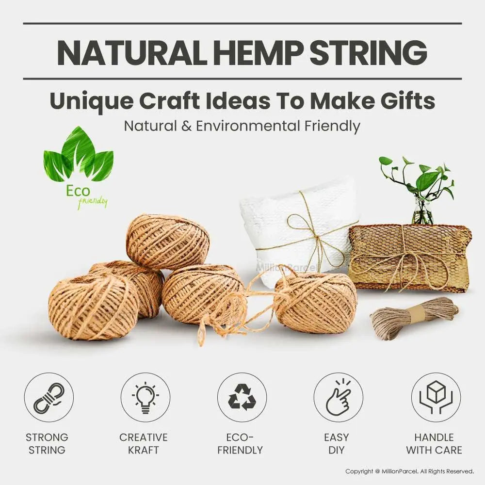 Natural Hemp String - MillionParcel