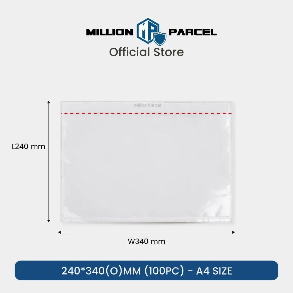 Packing List Envelope / Adhesive Consignment Note - MillionParcel