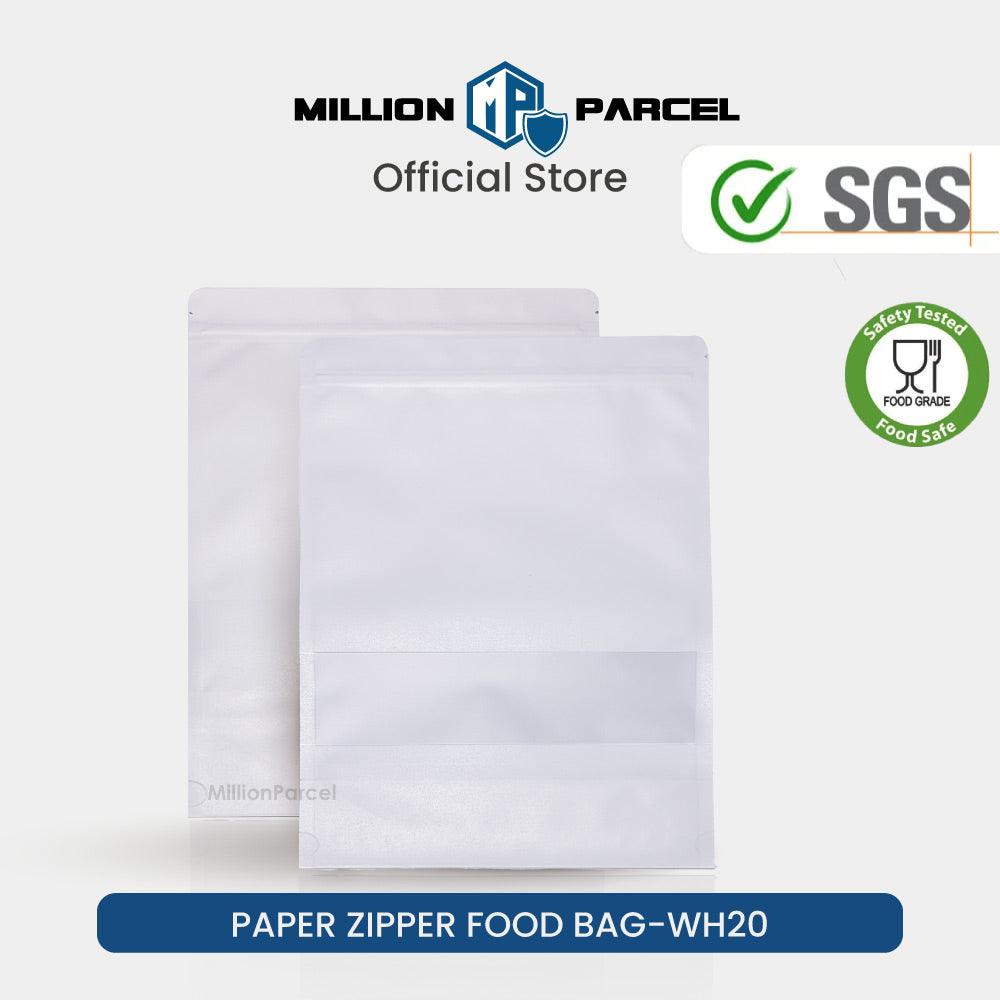 Paper Zipper Food Bag - MillionParcel