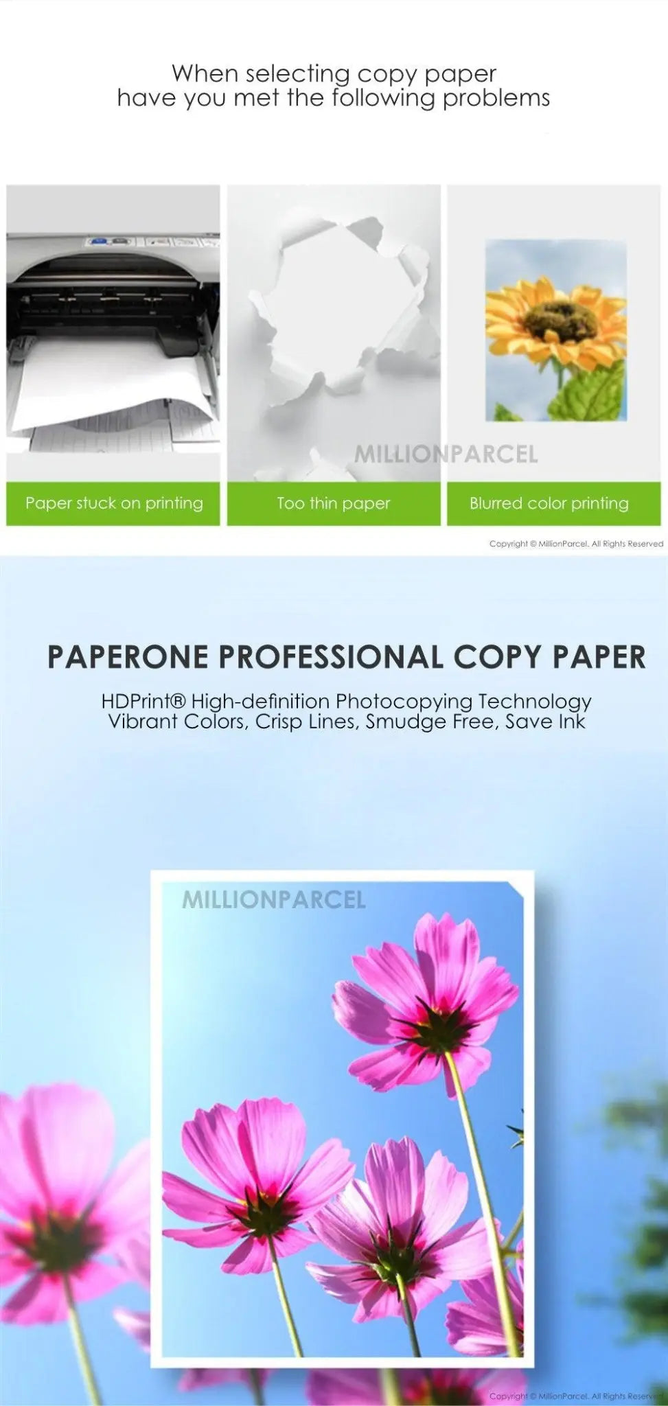 PaperOne A4 paper / A3 paper / A5 paper - MillionParcel