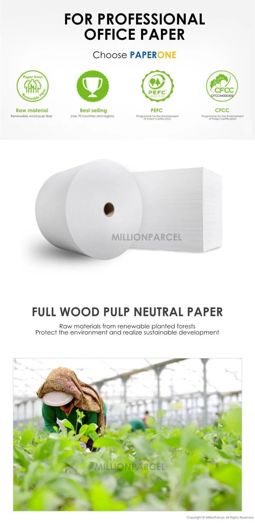 PaperOne A4 paper / A3 paper / A5 paper - MillionParcel