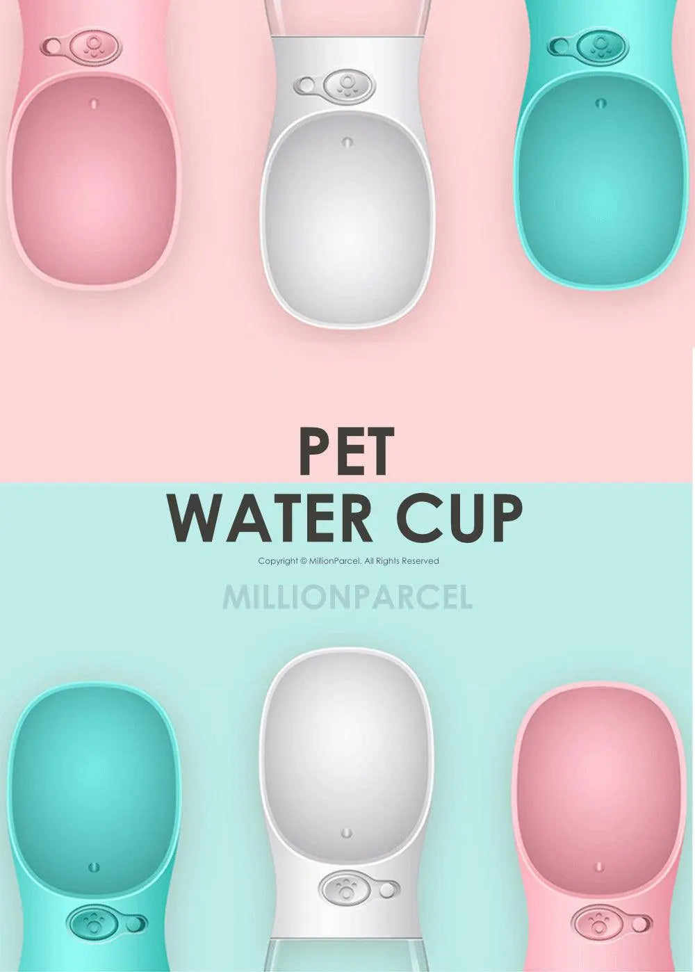 Pet Water Cup - MillionParcel