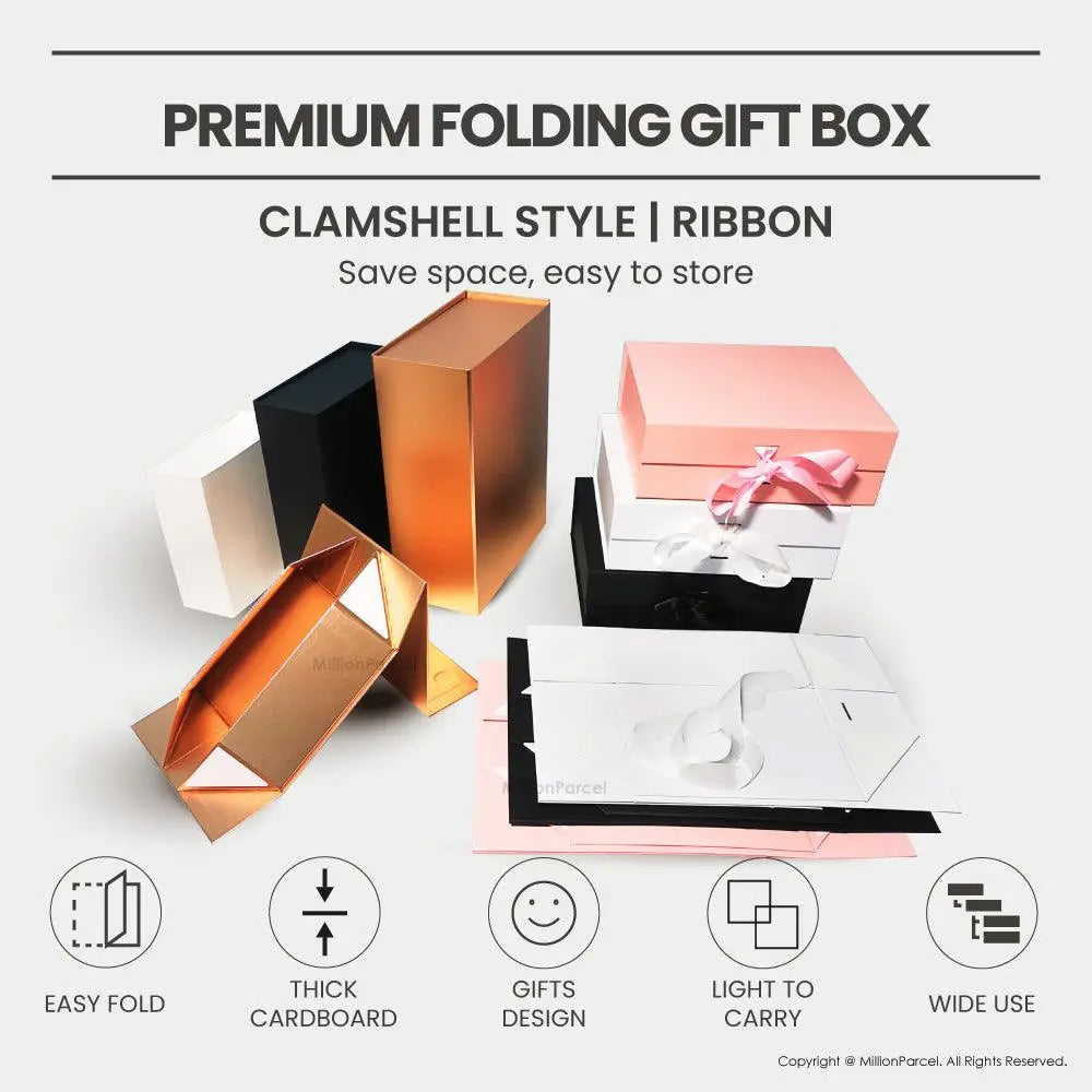 Premium Folding Gift Box | Magnetic Box - MillionParcel