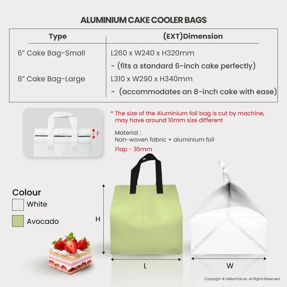 Premium Insulated Bag | Cake Cooler Bag - MillionParcel