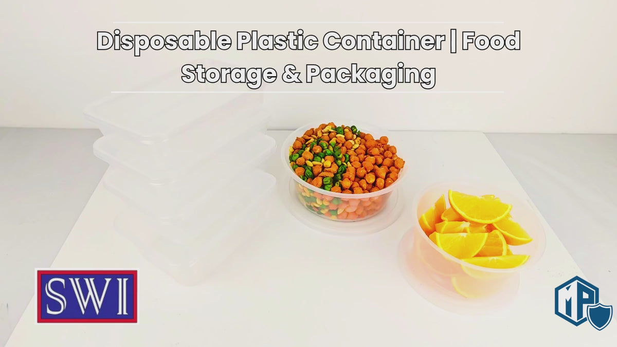Disposable Plastic Food Container & Packaging | MillionParcel