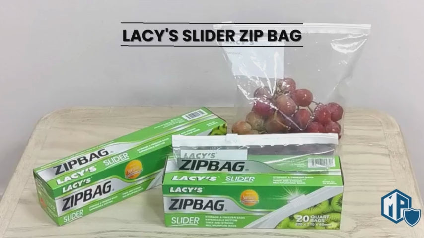 Lacy's Slider Zip Bag
