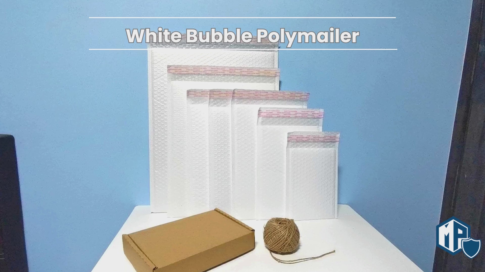 White Bubble Polymailer | Bubble Envelope