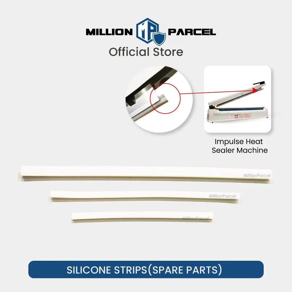 Sealing Machine Heat Wire + High Temperature cloth + Silicone Strips - MillionParcel