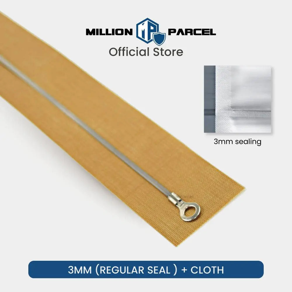 Sealing Machine Heat Wire + High Temperature cloth + Silicone Strips - MillionParcel