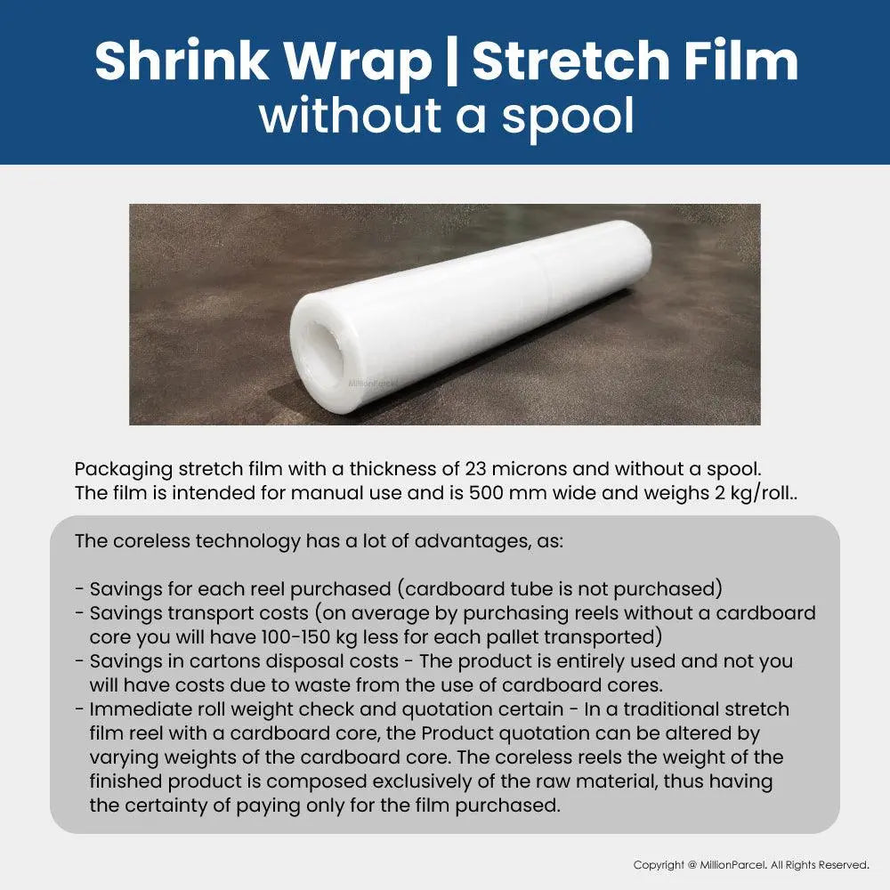 Shrink Wrap | Stretch Film | Cling Wrap - MillionParcel