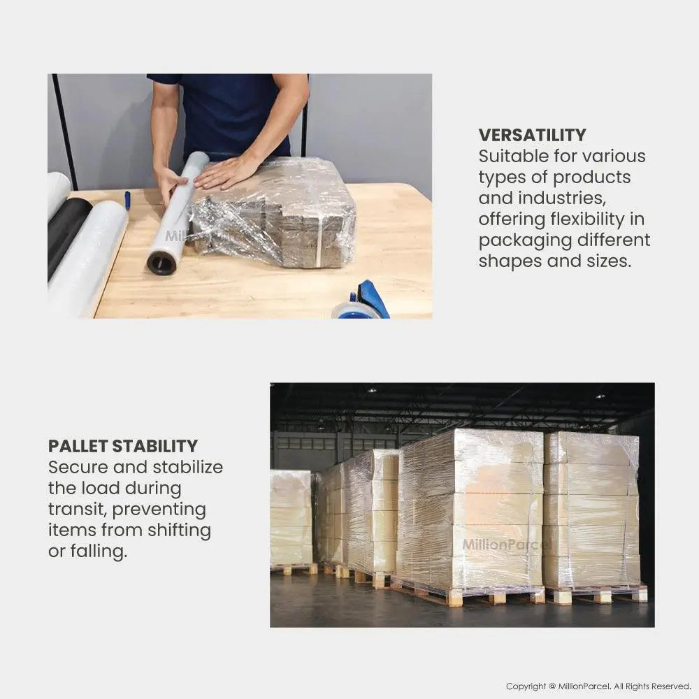 Shrink Wrap | Stretch Film | Cling Wrap - MillionParcel