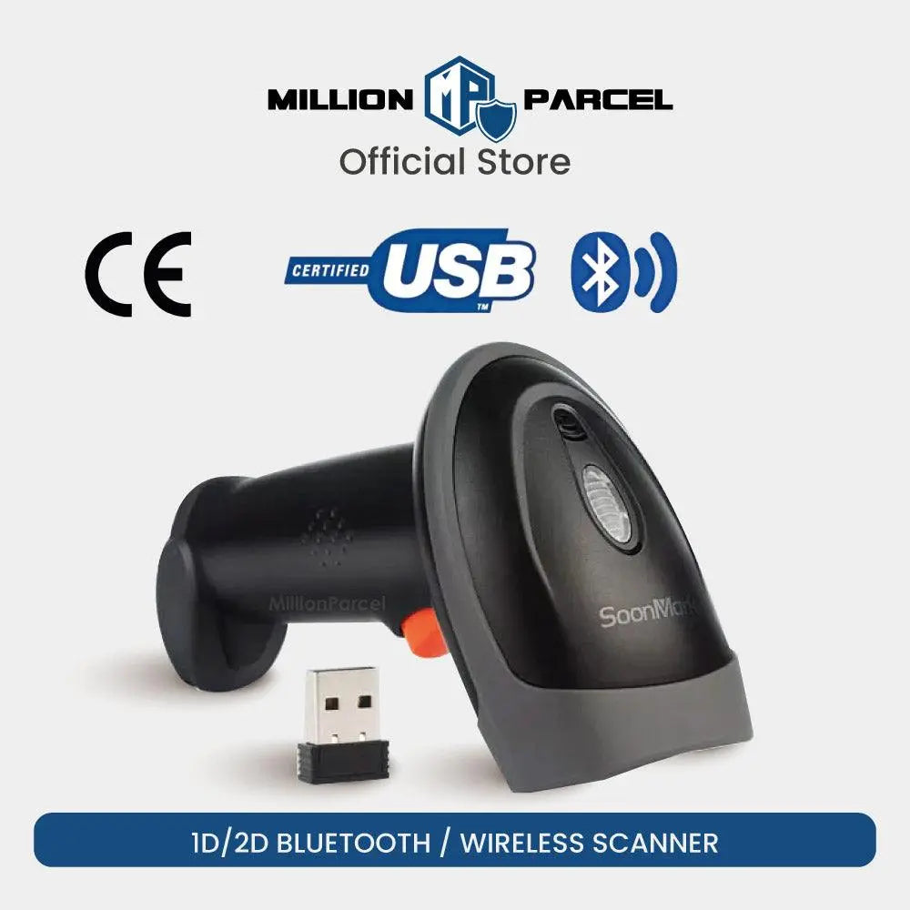 SoonMark 1D/2D Barcode Scanner - MillionParcel