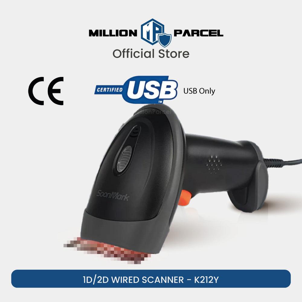SoonMark 1D/2D Barcode Scanner - MillionParcel