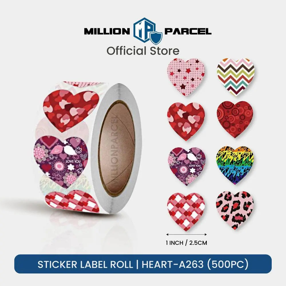 Sticker Label Roll & Sheets | Handmade & Thank you and etc - MillionParcel