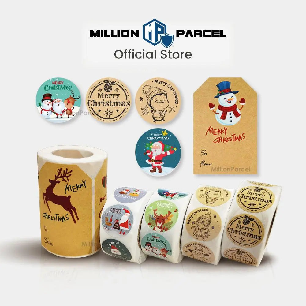 Sticker Label Roll & Sheets | Handmade & Thank you and etc - MillionParcel