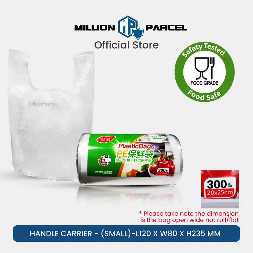 Supermarket Plastic Bag Roll - MillionParcel