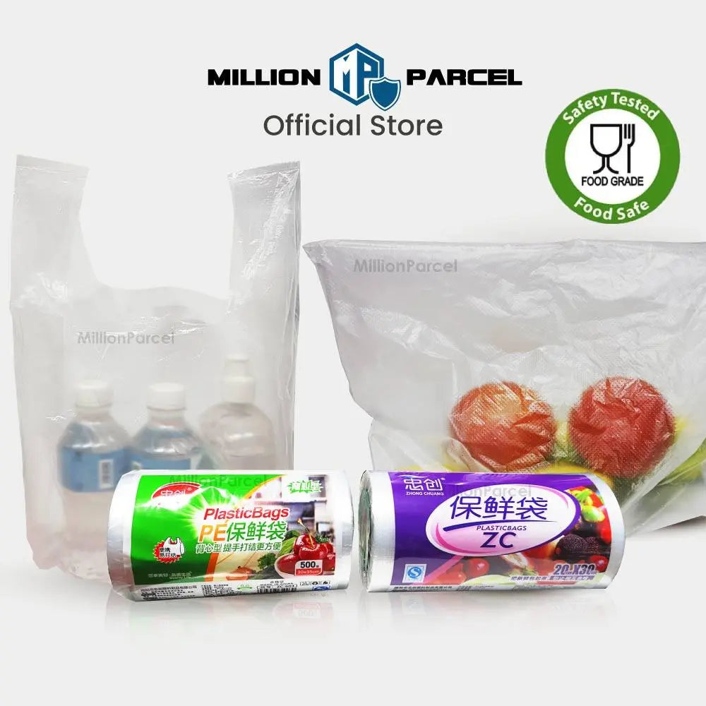 Supermarket Plastic Bag Roll - MillionParcel