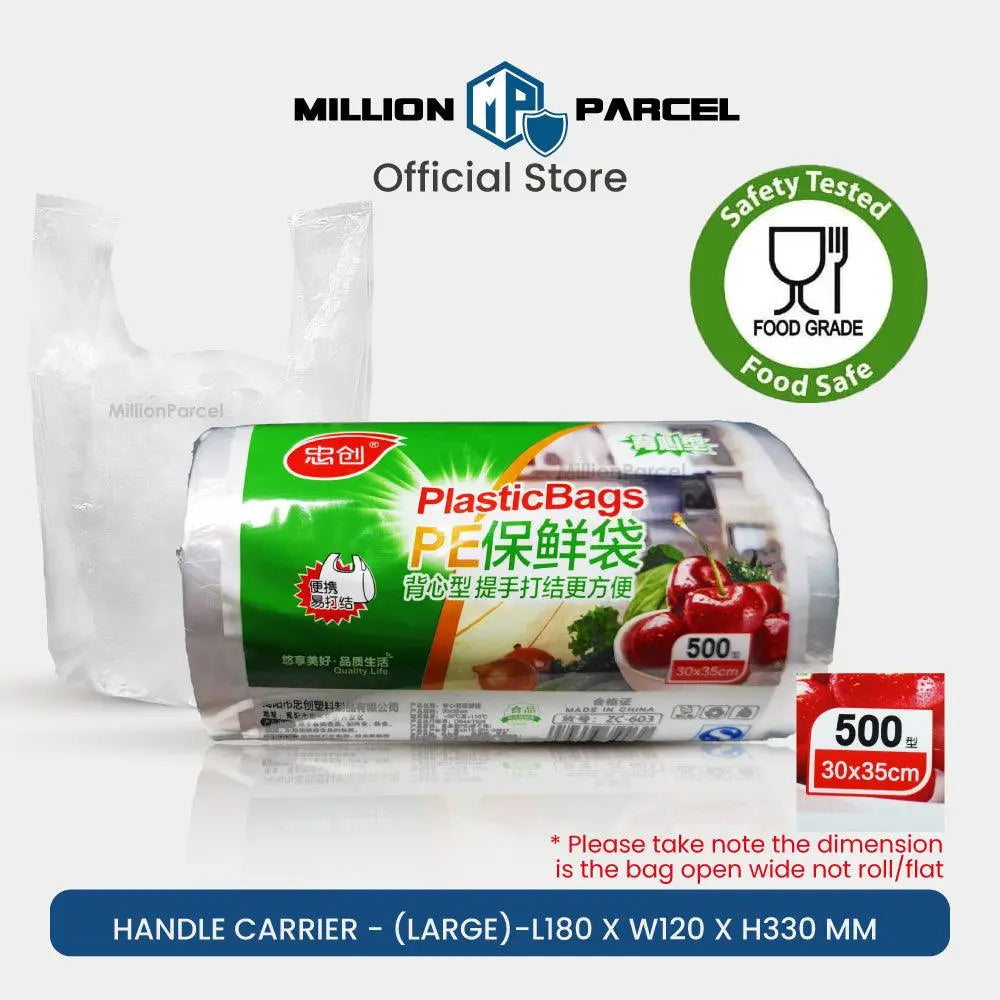 Supermarket Plastic Bag Roll - MillionParcel