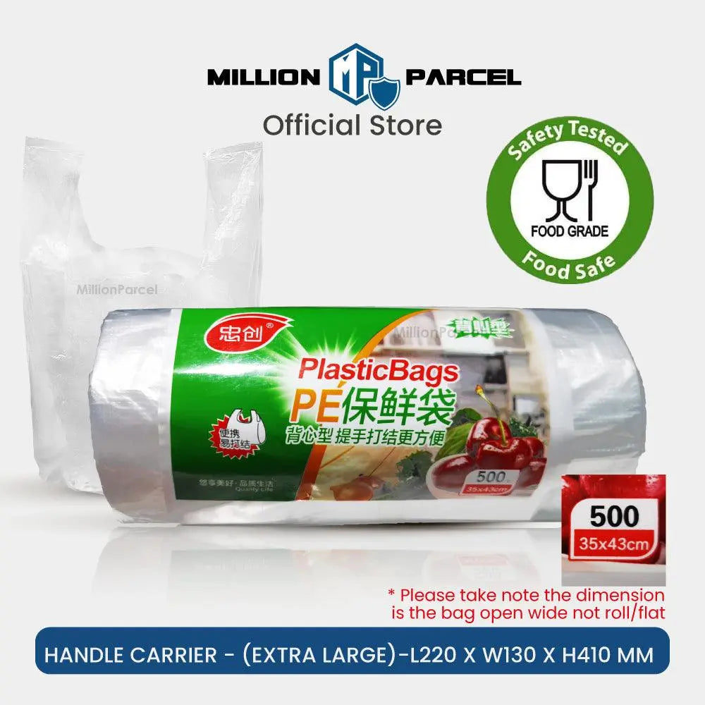 Supermarket Plastic Bag Roll - MillionParcel