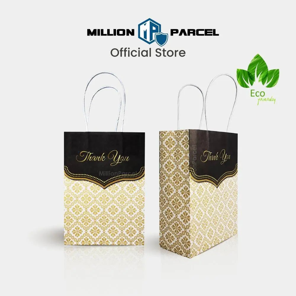 Thank You Paper Bag - Eco-Friendly - MillionParcel