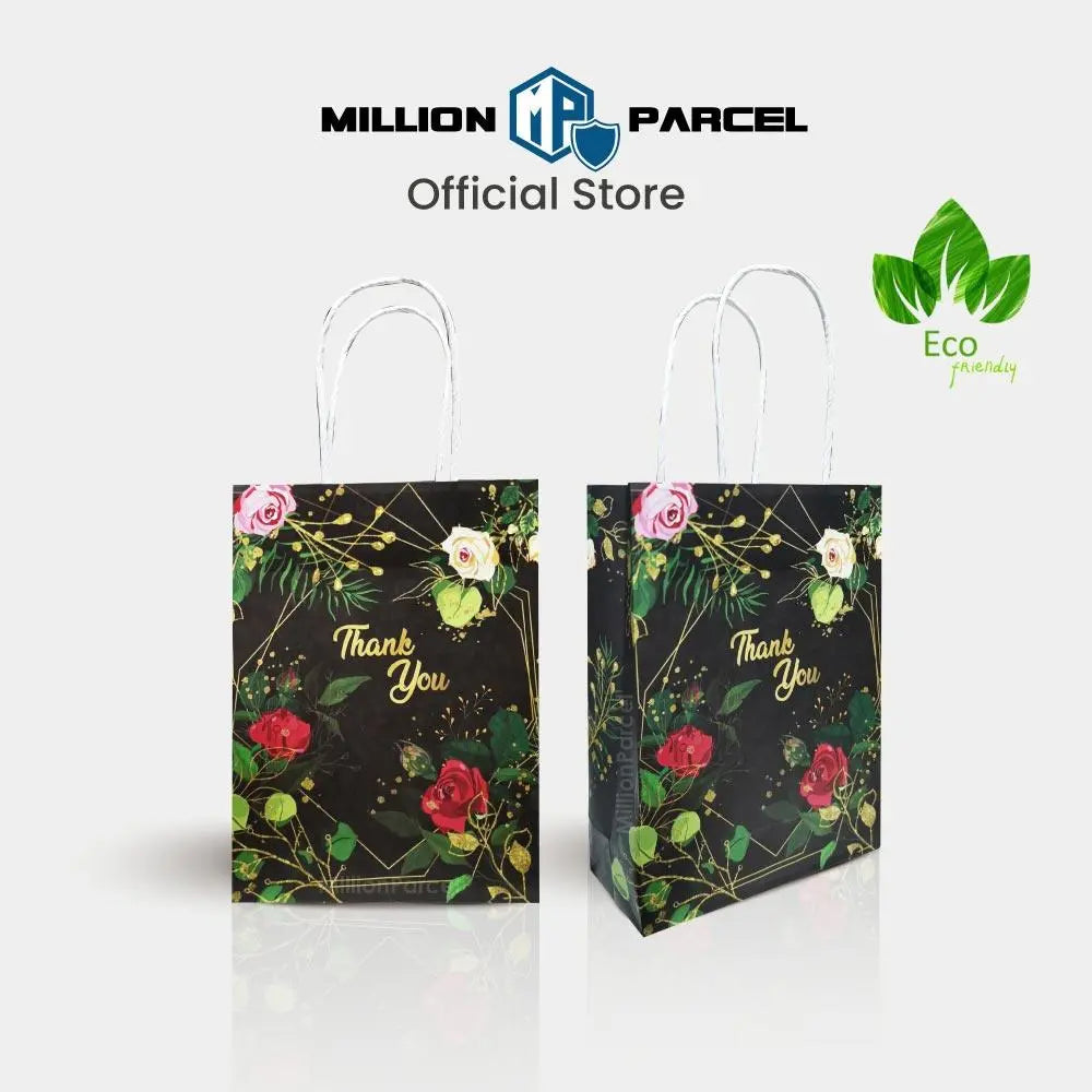 Thank You Paper Bag - Eco-Friendly - MillionParcel