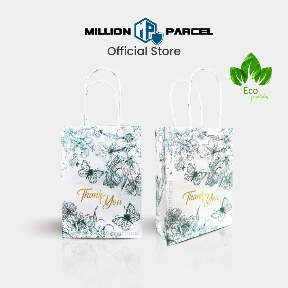 Thank You Paper Bag - Eco-Friendly - MillionParcel